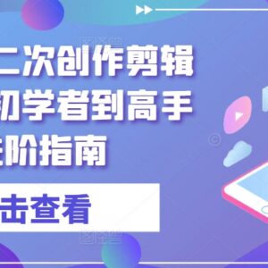 短剧解说二次创作剪辑教程 从新手到高手全阶段进阶指南-雨叶虚拟资源网