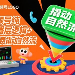 视频号纯直播底层逻辑解析 微付费撬动自然流实操教程-雨叶虚拟资源网