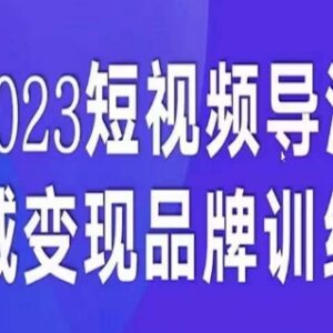 5天短视频导流私域变现先导课 全链路运营方法实操拆解-雨叶虚拟资源网
