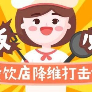 17节餐饮店降维打击课 味觉爆品品牌营销运营全攻略-雨叶虚拟资源网