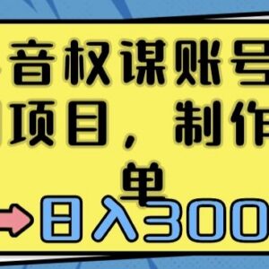 抖音权谋账号运营实操攻略 低门槛长期副业项目玩法解析-雨叶虚拟资源网