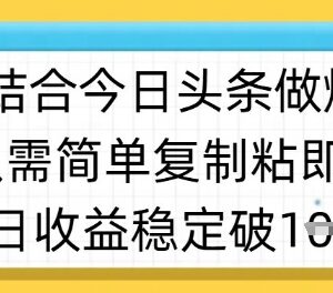 AI结合今日头条做半原创爆款视频 低门槛操作单日稳定获收益-雨叶虚拟资源网