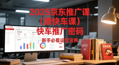 2025新版京东快车推广运营教程 新手入门实操玩法全指南
