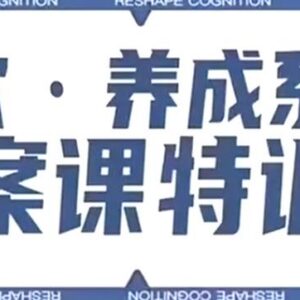 养成系IP文案课特训营教程 打造核心文案力实现高效成交-雨叶虚拟资源网