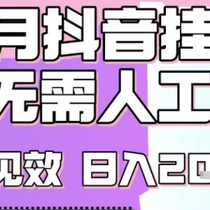 2025年7月最新抖音挂G撸金项目解析 小白易上手单号收益2k+-雨叶虚拟资源网