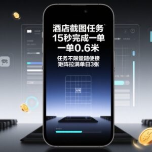 美团酒店截图任务零门槛副业教程 不限单量15秒完成收益可观-雨叶虚拟资源网