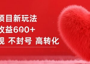 正规女粉引流变现项目新玩法 零门槛操作合规不封号单日收益600+-雨叶虚拟资源网