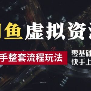 2024闲鱼虚拟资源玩法全指南 从养号到出单完整实操流程-雨叶虚拟资源网