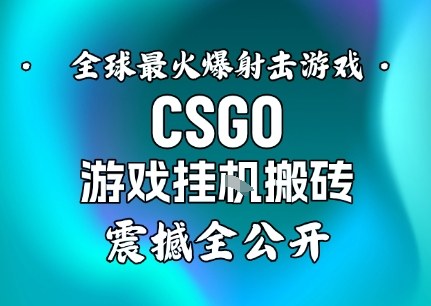 CSGO饰品全自动捡漏搬砖项目拆解 手机操作即可实现稳定副业增收