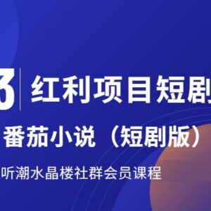 2023短剧拉新红利项目 红果番茄小说CPA拉新操作教程详解-雨叶虚拟资源网