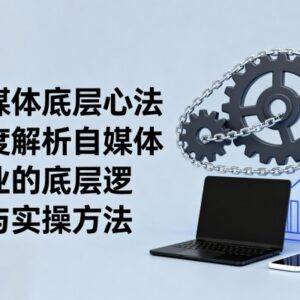 自媒体底层心法教程 深度解析行业底层逻辑与实操方法-雨叶虚拟资源网