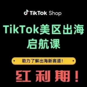 TikTok美区出海运营启航课 跨境电商红利新赛道入门教程-雨叶虚拟资源网