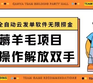 利用全自动云发单软件做薅羊毛项目 完整实操教程可实现日入200+-雨叶虚拟资源网
