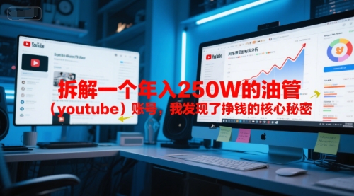 拆解年入250万YouTube账号 揭秘油管创作者变现核心逻辑