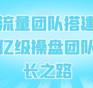 亿级流量操盘经验分享 企业短视频团队搭建与管理实操指南-雨叶虚拟资源网
