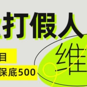 职业打假电商维权项目全揭秘 低门槛副业一单保底收益500-雨叶虚拟资源网