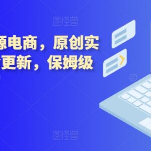 拼多多无货源电商保姆级实操教程 货源到运营全流程解析-雨叶虚拟资源网