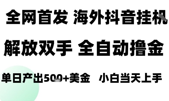 2025海外TikTok无人直播项目解析 新手可做单日稳定收益超千元