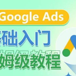 Google Ads保姆级入门教程 广告形式关键词认知及结构系统拆解-雨叶虚拟资源网