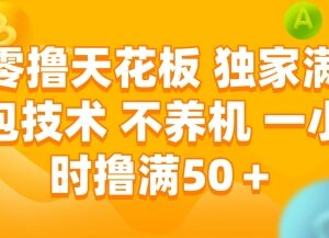 无需养机零撸短剧广告项目 单小时稳定收益50+玩法揭秘-雨叶虚拟资源网