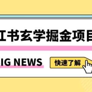 小红书玄学掘金蓝海项目实操指南 附引流方法及获客渠道详解-雨叶虚拟资源网