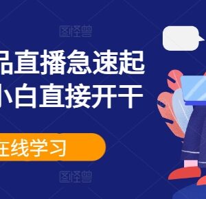 0粉丝0作品直播快速起号变现教程 新手零基础可直接上手实操-雨叶虚拟资源网