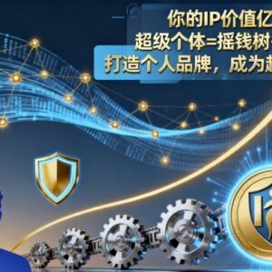 个人IP打造系统课程 手把手教你搭建个人品牌成为高价值超级个体-雨叶虚拟资源网