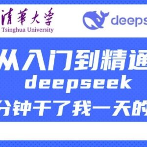清华大学出品DeepSeek从入门到精通教程 含实操技巧与场景应用-雨叶虚拟资源网