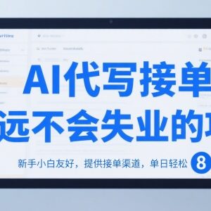 2025年AI代写接单副业实操指南 附新手教程及稳定接单渠道-雨叶虚拟资源网