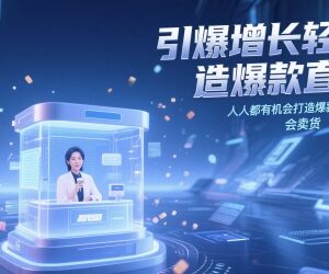 14节直播带货系统教程 手把手教你打造高成交爆款直播间-雨叶虚拟资源网