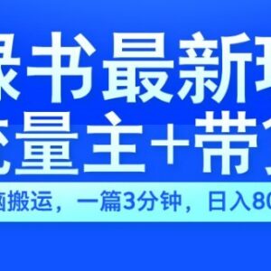 2024微信小绿书流量主带货新玩法 AI辅助搬运低门槛操作教程-雨叶虚拟资源网