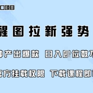 2025零门槛AI醒图拉新项目玩法 5分钟出内容单日可赚四位数-雨叶虚拟资源网