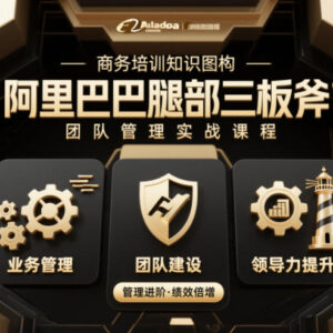 阿里巴巴腿部三板斧团队管理课程 中基层管理者必备学习指南-雨叶虚拟资源网