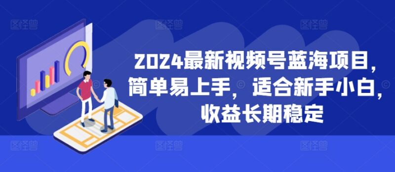 2024视频号新手蓝海项目玩法 低门槛易上手长期稳定收益指南