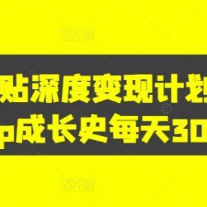 借助天涯神贴打造个人IP变现 普通人入门实操可稳定日入300+-雨叶虚拟资源网