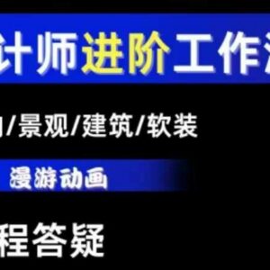 室内景观建筑软装类AI设计工作流 基础到进阶全流程教学-雨叶虚拟资源网