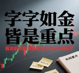 A股投资布局干货分享 新手入市避坑及形势预判指南-雨叶虚拟资源网