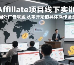 国外Affiliate广告联盟实操教程 零基础从注册到运营全流程指南-雨叶虚拟资源网