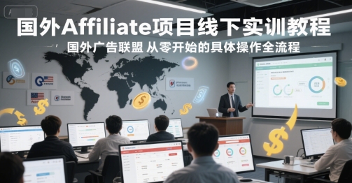 国外Affiliate广告联盟实操教程 零基础从注册到运营全流程指南