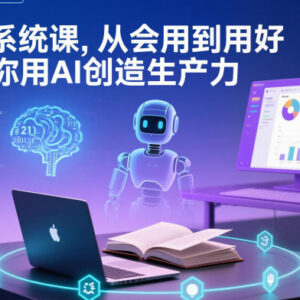 AI系统实用进阶课程 从会用到用好掌握工具提升生产效率-雨叶虚拟资源网