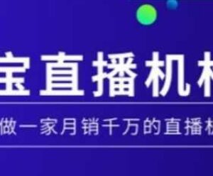淘宝直播MCN机构运营实操课 从0到1打造月销千万直播机构-雨叶虚拟资源网