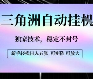 三角洲自动搬砖赚哈夫币项目 稳定合规多号操作玩法收益详解-雨叶虚拟资源网