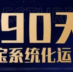 90天系统化淘宝运营教程 零基础从入门到精通实战指南-雨叶虚拟资源网