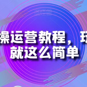 B站实操运营全流程教程 零基础从入门到变现学习指南-雨叶虚拟资源网