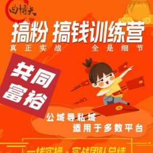 私域引流加粉变现实战课 公域转私域全流程实操细节教学-雨叶虚拟资源网