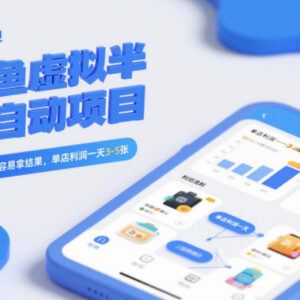 闲鱼虚拟半自动项目玩法解析 低门槛出单快单店日利润300-500-雨叶虚拟资源网