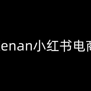 Kenan小红书电商运营教程 开店选品爆款笔记打造全指南-雨叶虚拟资源网