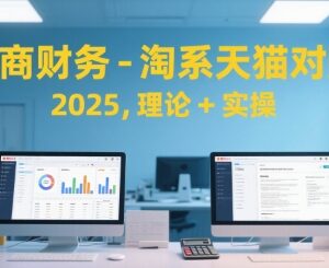 2025淘系天猫电商对账教程 理论实操全覆盖含报表制作方法-雨叶虚拟资源网