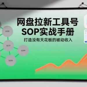 网盘拉新工具号SOP实战教程 打造无上限长期被动收入-雨叶虚拟资源网