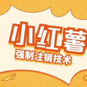 2024小红书强制注销释放手机号实操教程及变现方法揭秘-雨叶虚拟资源网